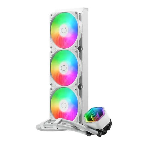 خنک کننده کولر مستر COOLER MASTER LIQUID ML360 CORE II WHITE - تصویر ۲