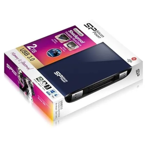 هارد اکسترنال سیلیکون پاور Silicon Power Armor A80 2TB USB 3.2 GEN 1 BLUE - تصویر ۱۰