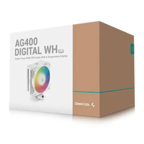 خنک کننده پردازنده دیپ کول DEEPCOOL AG400 DIGITAL WHITE ARGB - تصویر ۷