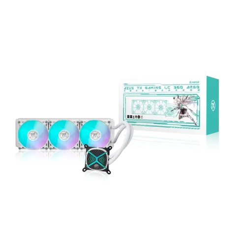 خنک کننده ایسوس ASUS TX GAMING LC 360 ARGB WHITE VERSION - تصویر ۲