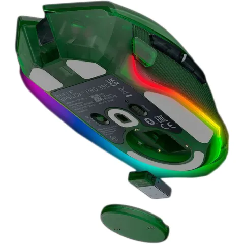 موس ریزر RAZER BASILISK V3 PRO 35K PHANTOM GREEN - تصویر ۷