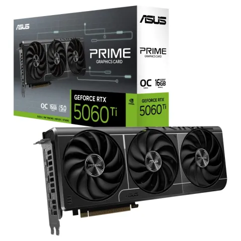 کارت گرافیک ایسوس ASUS PRIME RTX 5060 TI OC 16GB GDDR7 - تصویر ۲