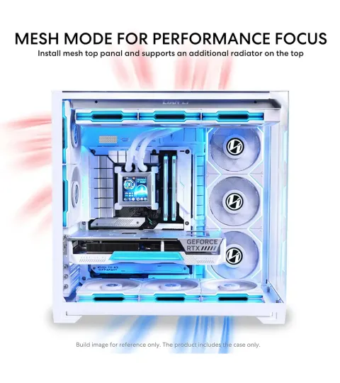 کیس لیان لی Lian Li O11 VISION COMPACT WHITE - تصویر ۴