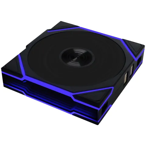 فن کیس لیان لی LIAN LI UNI FAN TL WIRELESS 120 3x1 BLACK - تصویر ۴