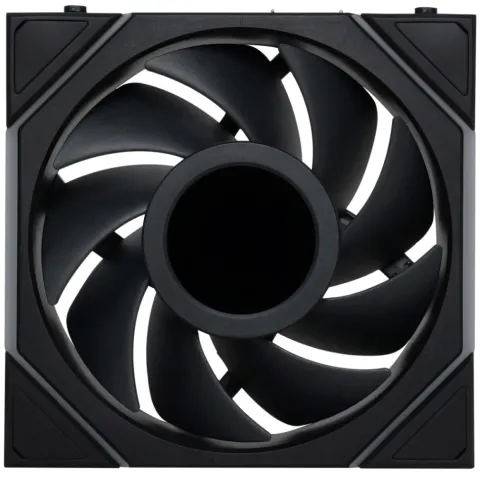 فن کیس لیان لی LIAN LI UNI FAN TL LCD WIRELESS 120 3x1 BLACK - تصویر ۶
