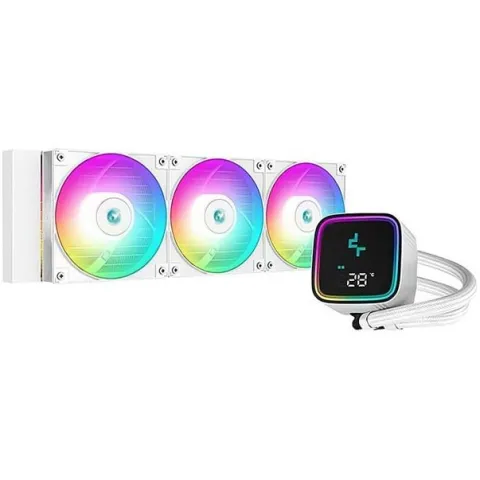 خنک کننده پردازنده دیپ کول DEEPCOOL INFINITY LS720 SE DIGITAL WHITE - تصویر ۲