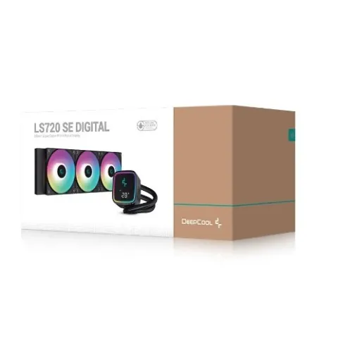 خنک کننده پردازنده دیپ کول DEEPCOOL INFINITY LS720 SE DIGITAL BLACK - تصویر ۲
