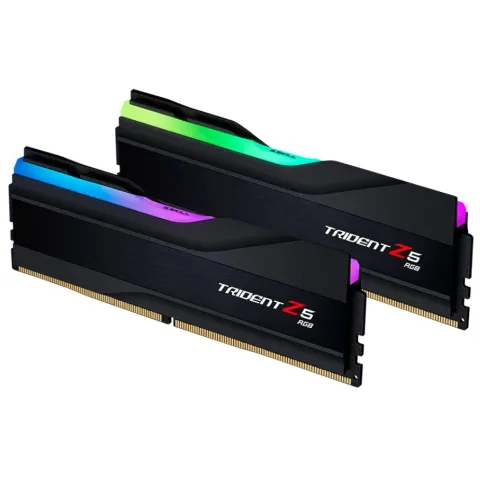رم جی اسکیل GSKILL Trident Z5 RGB BLACK 32GB (2x16GB) 5600MT/s CL40 DDR5 - تصویر ۳