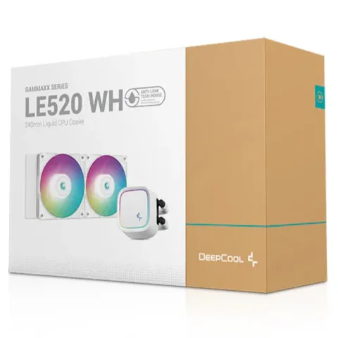 خنک کننده مایع پردازنده دیپ کول DEEPCOOL LE520 White - تصویر ۲