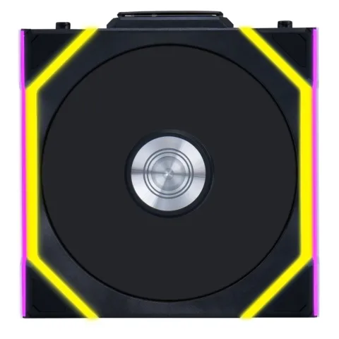 فن کیس لیان لی LIAN LI UNI FAN SL WIRELESS 120 3x1 BLACK REVERSE - تصویر ۵
