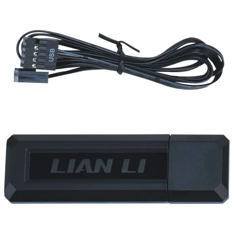 فن کیس لیان لی LIAN LI UNI FAN SL WIRELESS 120 3x1 BLACK REVERSE - تصویر ۹