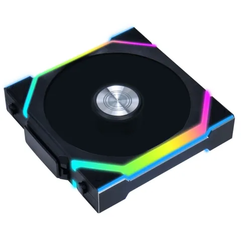 فن کیس لیان لی LIAN LI UNI FAN SL WIRELESS 120 3x1 BLACK REVERSE - تصویر ۷