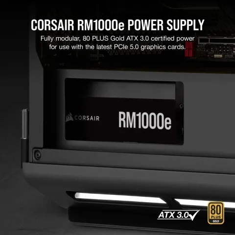 پاور 1000 وات کورسیر CORSAIR RM1000e GOLD ATX 3.1 Fully Modular Low Noise 2025 - تصویر ۸