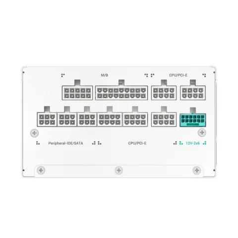 پاور 1000 وات دیپ کول DEEPCOOL PN1000M WHITE ATX 3.1 - تصویر ۵