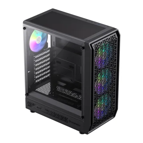 کیس گیمینگ گیم مکس CASE GAMEMAX FORGE AB BLACK - تصویر ۳