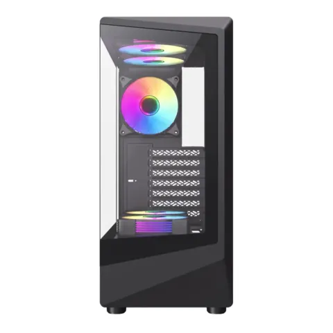کیس گیمینگ گیم مکس CASE GAMEMAX VISTA COC BLACK - تصویر ۲