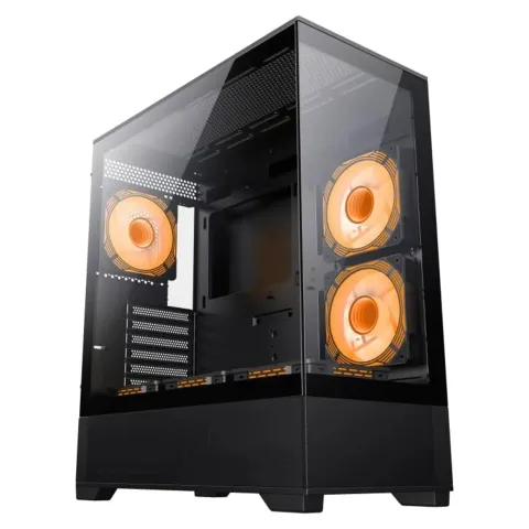 کیس گیمینگ گیم مکس CASE GAMEMAX VISTA A BLACK - تصویر ۲