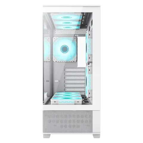 کیس گیمینگ گیم مکس CASE GAMEMAX VISTA A WHITE - تصویر ۵