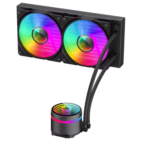خنک پردازنده گیم مکس GAMEMAX ICEBURG INFINITY 240 BLACK - تصویر ۴