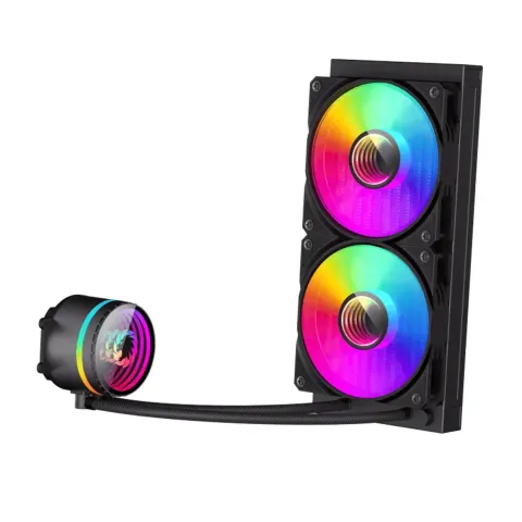 خنک پردازنده گیم مکس GAMEMAX ICEBURG INFINITY 240 BLACK - تصویر ۲