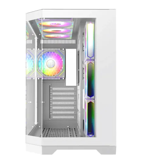 کیس گیمینگ گیم مکس CASE GAMEMAX HYPE A WHITE - تصویر ۲
