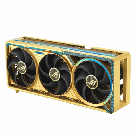 کارت گرافیک ایسوس ASUS ROG ASTRAL RTX 5080 OC DHAHAB EDITION 16G - تصویر ۳