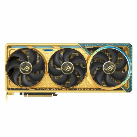 کارت گرافیک ایسوس ASUS ROG ASTRAL RTX 5080 OC DHAHAB EDITION 16G - تصویر ۲