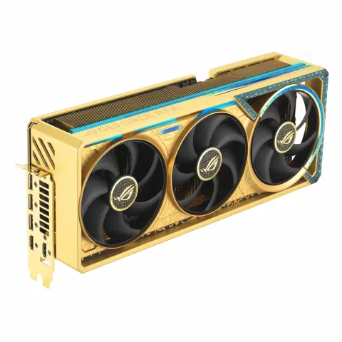 کارت گرافیک ایسوس ASUS ROG ASTRAL RTX 5080 OC DHAHAB EDITION 16G - تصویر ۴