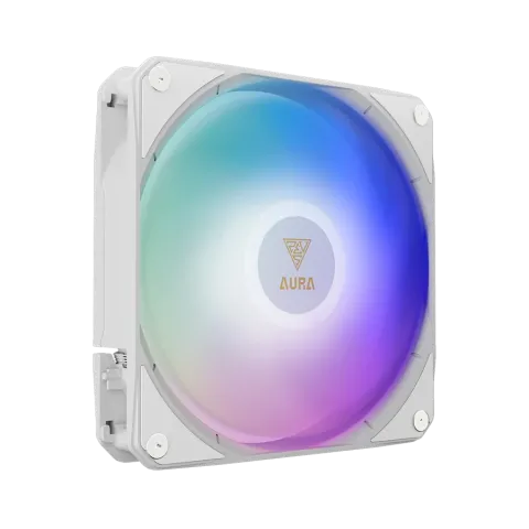 خنک کننده پردازنده گیم دیاس GAMDIAS AURA GL360 LCD WHITE LIQUID COOLER - تصویر ۴
