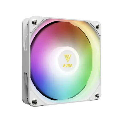 خنک کننده پردازنده گیم دیاس GAMDIAS AURA GL360 DIGITAL WHITE LIQUID COOLER - تصویر ۳