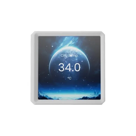خنک کننده پردازنده گیم دیاس GAMDIAS AURA GL240 LCD WHITE LIQUID COOLER - تصویر ۲
