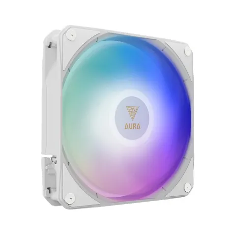 خنک کننده پردازنده گیم دیاس GAMDIAS AURA GL240 LCD WHITE LIQUID COOLER - تصویر ۳