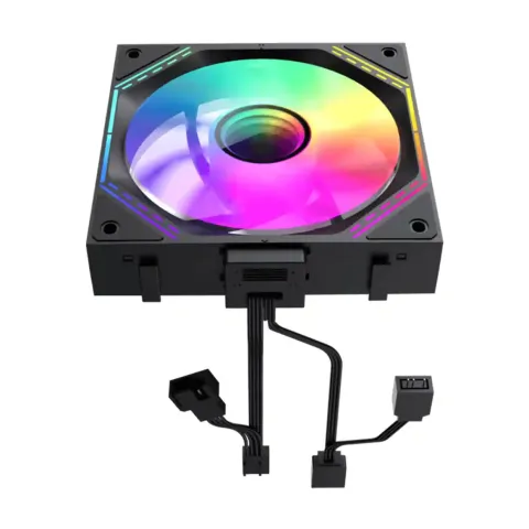 فن کیس گیم مکس GAMEMAX FN12 A S3I Reverse  BLACK - تصویر ۵