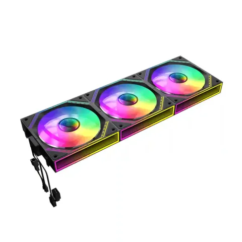 فن کیس گیم مکس GAMEMAX FN12 A S3I Reverse  BLACK - تصویر ۶