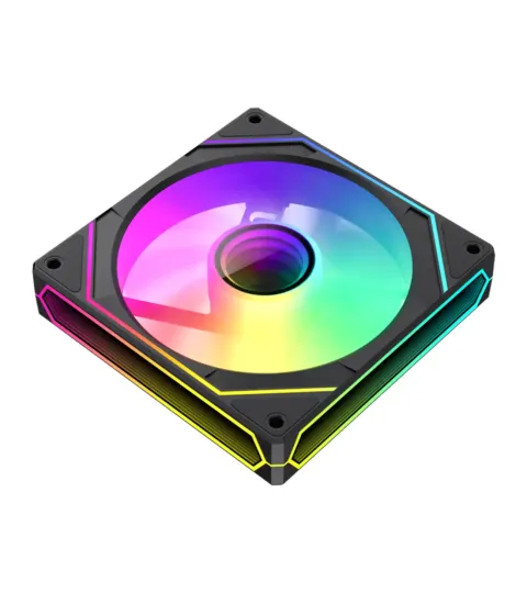 فن کیس گیم مکس GAMEMAX FN12 A S8I Reverse BLACK - تصویر ۲