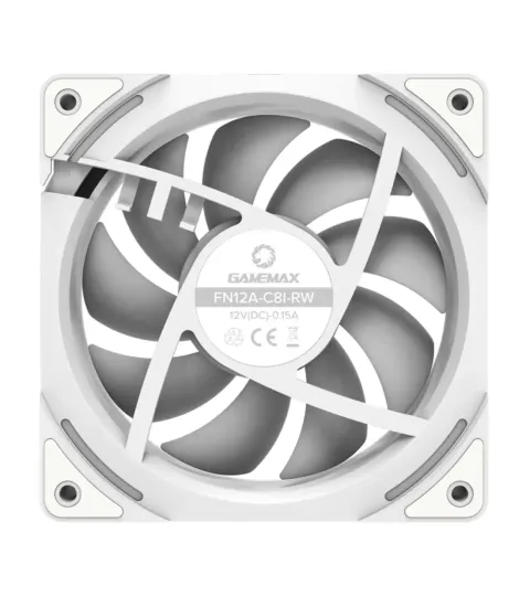 فن کیس گیم مکس GAMEMAX FN12 A C8I R WHITE - تصویر ۳