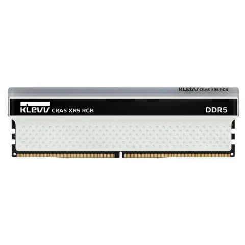 رم کلو KLEVV CRAS XR5 RGB WHITE 32GB (2x16GB) 8000MT/s CL38 DDR5 - تصویر ۴