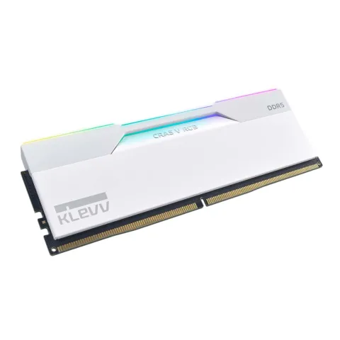 رم کلو دو کاناله Klevv Cras V WHITE 2*24=48GB 7600MT/s CL36 - تصویر ۲