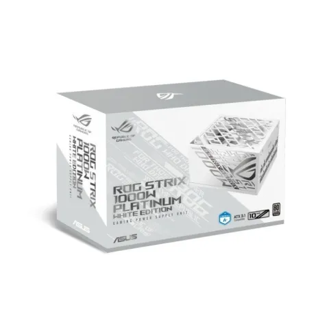 منبع تغذیه ایسوس ASUS ROG STRIX 1000W PLATINUM ATX 3.1 WHITE - تصویر ۶