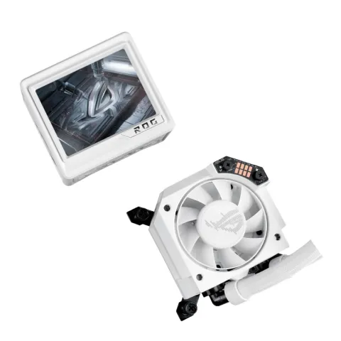 خنک‌کننده ASUS ROG RYUJIN III 360 ARGB EXTREME WHITE - تصویر ۴