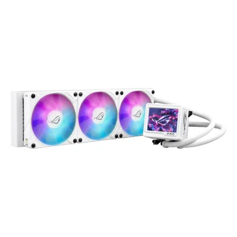 خنک‌کننده ASUS ROG RYUJIN III 360 ARGB EXTREME WHITE - تصویر ۲