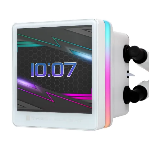 خنک کننده THERMALRIGHT GRAND VISION 360 ARGB WHITE LCD - تصویر ۵