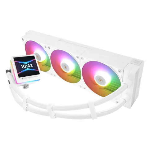 خنک کننده THERMALRIGHT GRAND VISION 360 ARGB WHITE LCD - تصویر ۴