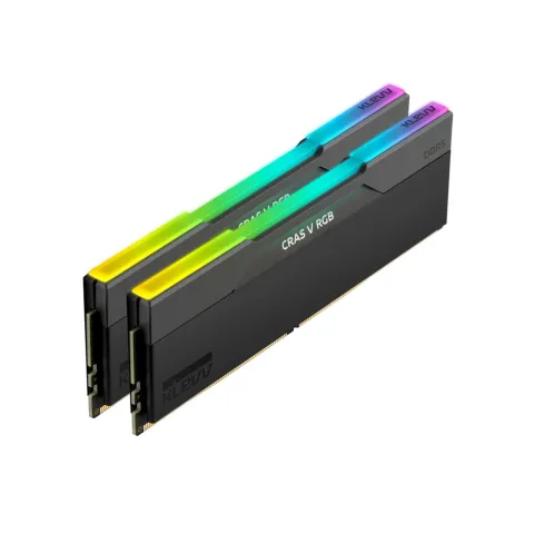 رم کلو Klevv Cras V BLACK RGB 48GB(2x24) 7600MT/s CL36 DDR5 - تصویر ۶
