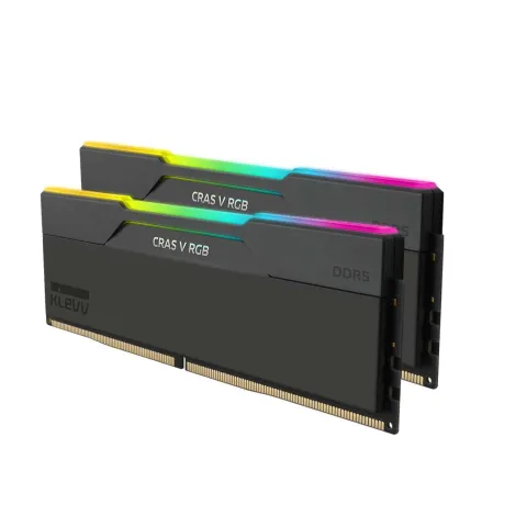 رم کلو Klevv Cras V BLACK RGB 48GB(2x24) 7600MT/s CL36 DDR5 - تصویر ۵