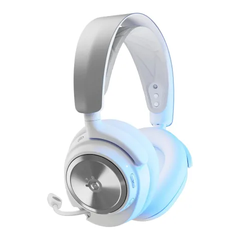 هدست استیل سریز SteelSeries Arctis Nova Pro WIRELESS WHITE - تصویر ۶