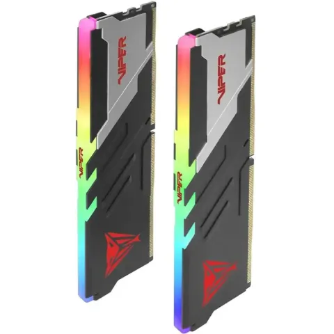 رم پاتریوت PATRIOT VIPER VENOM RGB 64GB(2x32) 5600MT/s CL40 DDR5 + XMP/EXPO - تصویر ۳