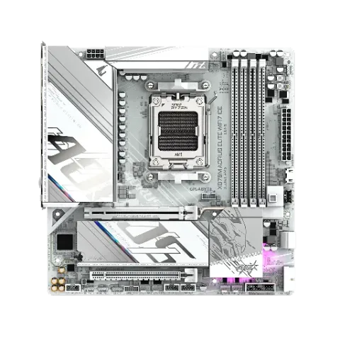 مادربرد گیگابایت GIGABYTE X870M AORUS ELITE WIFI 7 ICE DDR5 - تصویر ۳