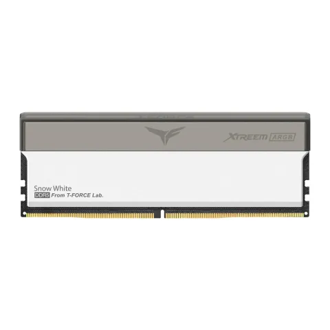 رم تیم گروپ T-Force Xtreem RGB 32GB (2x16GB) 6400MHz CL32 White DDR5 - تصویر ۴