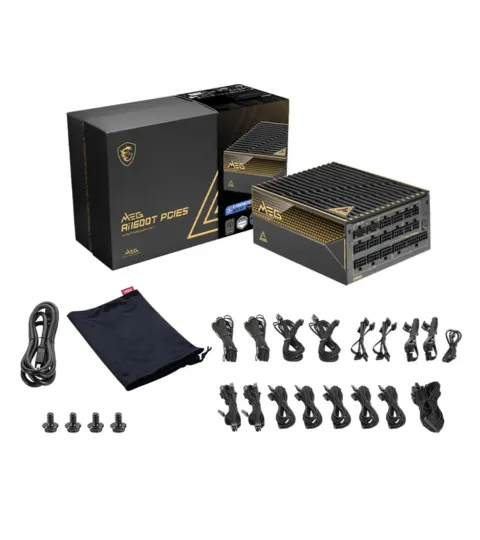 پاور ام اس آی MEG Ai1600T 80 Plus Titanium توان 1600 وات - تصویر ۵